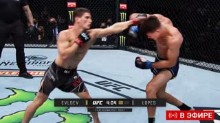ЗА 1 УДАР! Полный бой - Мовсар Евлоев vs Лопес. ПРЯМОЙ ЭФИР UFC. ТРАНСЛЯЦИЯ UFC 288 НОВОСТИ ММА